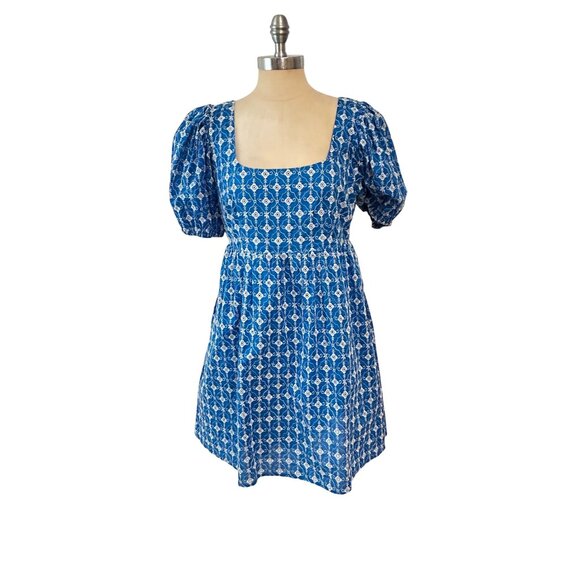 RHODE X Target Blue Eyelet Mini Dress size Small & Large - Picture 2 of 6